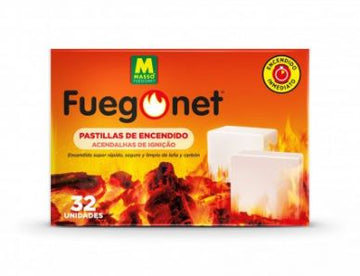 Pastillas de encendido Fuego Net 32 unidades