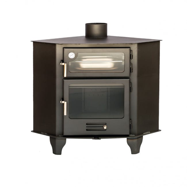 Estufa de Leña con Horno Modelo AZUER