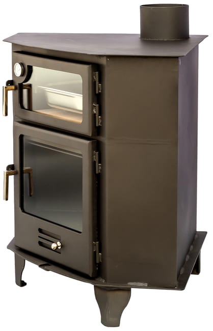 Estufa de Leña con Horno Modelo AZUER